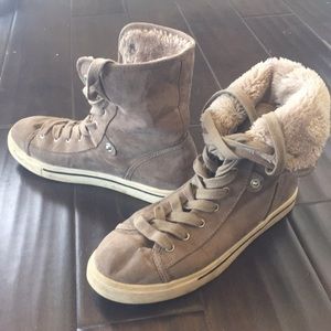 High top sneakers